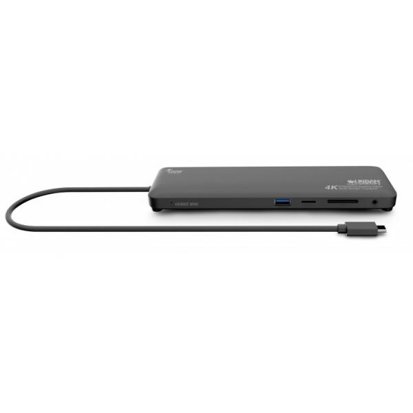 Urban TCD45UF replicatore di porte e docking station per laptop Cablato USB 3.2 Gen 2 [3.1 Gen 2] Type-C Grigio (USB-C DOCKING STATION MULTI - DISPLAY 4K 100W)