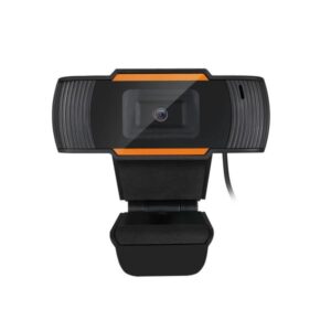 Adesso CyberTrack H2 webcam 640 x 480 Pixel USB 2.0 Nero, Arancione (480P HD USB WEB CAM - CYBERTRACK H2)