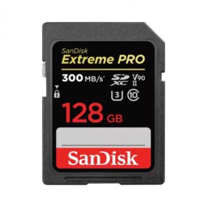 SanDisk Extreme PRO 128 GB SDXC UHS-II Classe 10 (SANDISK 128 GB SDXC CARD SanDisk Extreme PRO UHS-II V90 300)