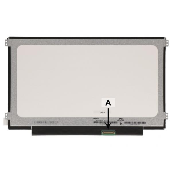 2-Power SCR0550B-IPS ricambio per laptop (11.6 HD IPS Matte with Left/Right Lugs)