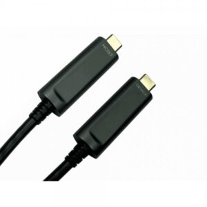 Cables Direct AOCUSB3C-005 cavo USB USB 3.2 Gen 1 [3.1 Gen 1] 5 m USB C Nero (5m USB 10Gbps Type C AOC Cable)