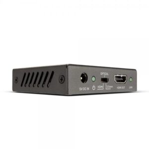 Lindy 38203 convertitore audio Nero (HDMI 18G Audio Embedder - Warranty: 24M)