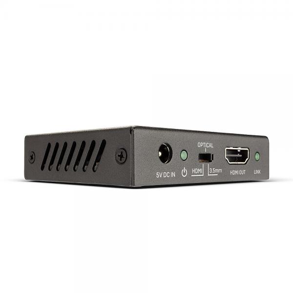 Lindy 38203 convertitore audio Nero (HDMI 18G Audio Embedder - Warranty: 24M)