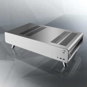 RAIJINTEK PAN SLIM Desktop Argento (Raijintek Pan Slim Mini-ITX Geh??Â¤use)