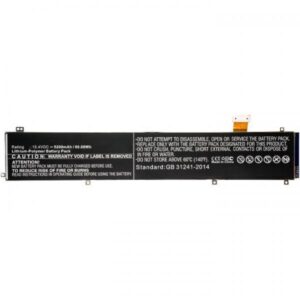 CoreParts MBXRZ-BA0002 ricambio per laptop Batteria (Laptop Battery for Razer - 80.08Wh Li-Pol 15.4V 5200mAh - 80Wh Li-Pol 15.4V 5.2Ah, for RazerBlade 15 2018 512GB 144Hz, Blade 15 Advanced, - Warranty: 12M)