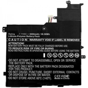 CoreParts MBXAS-BA0188 ricambio per laptop Batteria (Laptop Battery for Asus - 38.50Wh Li-ion 7.7V 5000mAh - 39WH Li-ion 7.7V 5Ah for Asus, K406UA, K406UA-BM141T, K406UA-BM142T - Warranty: 12M)