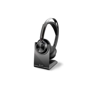 POLY Voyager Focus 2 UC Auricolare Con cavo e senza cavo A Padiglione Ufficio USB tipo A Bluetooth Nero (VOYAGER FOCUS 2 UC,VFOCUS2 C - USB-A,WW POLY Voyager Focus 2 - UC, Headset, Head-band, Office/Call center, Black, Binaural, Answer/end call, - Warranty: 12M)