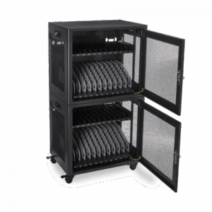 V7 CHGSTA12AC-1E portable device management cart& cabinet Carrello per la gestione dei dispositivi portatili Nero (CHARGE STATION 12 DEVICE SCHUKO - SECURE STORE CHARGE MOB PC NONUK)