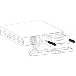 PowerWalker 91010054 accessorio per gruppi di continuità [UPS] (PowerWalker Battery Set - til hovedenh)
