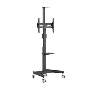 Vivolink VLFS3266C Supporto TV a parete 165,1 cm [65] Nero (Mobile stand upto VESA - 600x400 w/camera shelf . - Warranty: 144M)