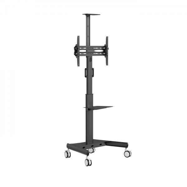 Vivolink VLFS3266C Supporto TV a parete 165,1 cm [65] Nero (Mobile stand upto VESA - 600x400 w/camera shelf . - Warranty: 144M)