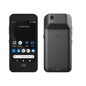 Cisco 840 10,2 cm [4] Android 10 USB tipo-C 3 GB 32 GB 3040 mAh Nero (Cisco 840 WW Phone Battery Cable Charger) - Versione UK