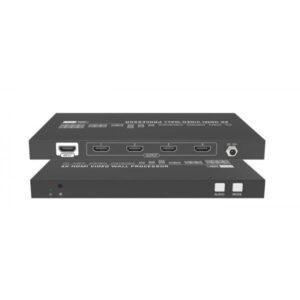 Vivolink VLVW1X4 processore video a parete Nero 11 W (Video Wall processor 4 screens - . - Warranty: 36M)