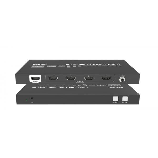 Vivolink VLVW1X4 processore video a parete Nero 11 W (Video Wall processor 4 screens - . - Warranty: 36M)