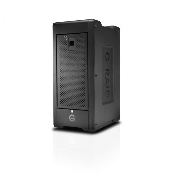 SanDisk G-RAID SHUTTLE 8 array di dischi 48 TB Desktop Nero (SanDisk Professional G-RAID SHUTTLE 8)