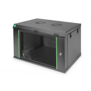 Digitus Alloggiamento a parete Serie Dynamic Basic - 600 x 450 mm [L x P] (WALL MOUNTING CABINET 600X450MM - 7U DYNAMIC 416X600X450 MM BLACK)