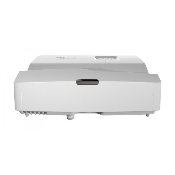 Optoma EH340UST videoproiettore Proiettore a raggio ultra corto 4000 ANSI lumen DLP 1080p [1920x1080] Compatibilità 3D Bianco (EH340UST 1080P ULT SHORT THROW PROJ)