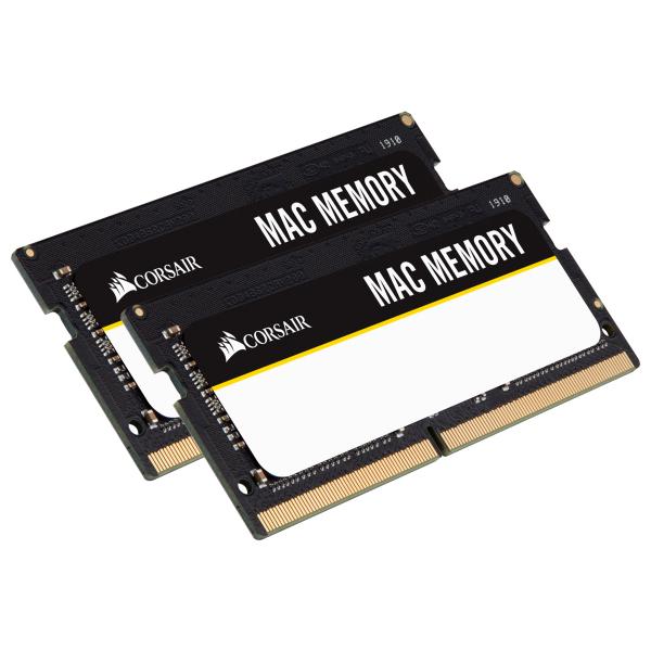 Corsair CMSA32GX4M2A2666C18 memoria 32 GB 2 x 16 GB DDR4 2666 MHz (CORSAIR Mac Memory - 32 GB: 2x16GB - D)