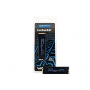 Hypertec SSDM2P42000M2280FS-L drives allo stato solido 2 TB M.2 PCI Express 4.0 NVMe 3D TLC (Hypertec FirestormLite2TB M.2 2280 NVMe PCIe Gen 4x4 SSD; 2GB DRAM cache; 7400MB/s seq Read; 6700MB/s Seq write; Random 4K IOPS 741K read / 666k write; 1360TB TBW. [3Years warranty])