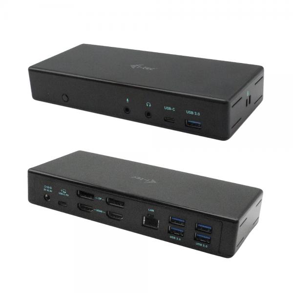 i-tec USB-C Quattro Display Docking Station with Power Delivery 85 W (I-TEC USB-C QUATTRO DISPLAY - DOCKING STATION WITH POWER DELIV)