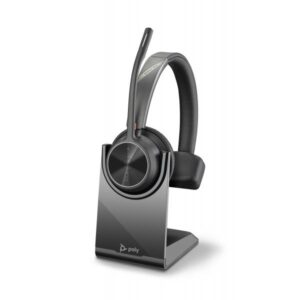 POLY Voyager 4310 UC Auricolare Wireless A Padiglione Ufficio USB tipo A Bluetooth Base di ricarica Nero (Voyager 4310 UC + LS USB-A - POLY Voyager 4310 UC, - Wireless, Office/Call center, 122 g, Headset, Black - Warranty: 12M)