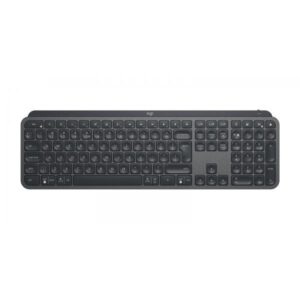 Logitech 920-010251 tastiera Ufficio Bluetooth Inglese Grafite (MX KEYS FOR BUSINESS - GRAPHITE - - US INT.L - INTNL) - Versione UK