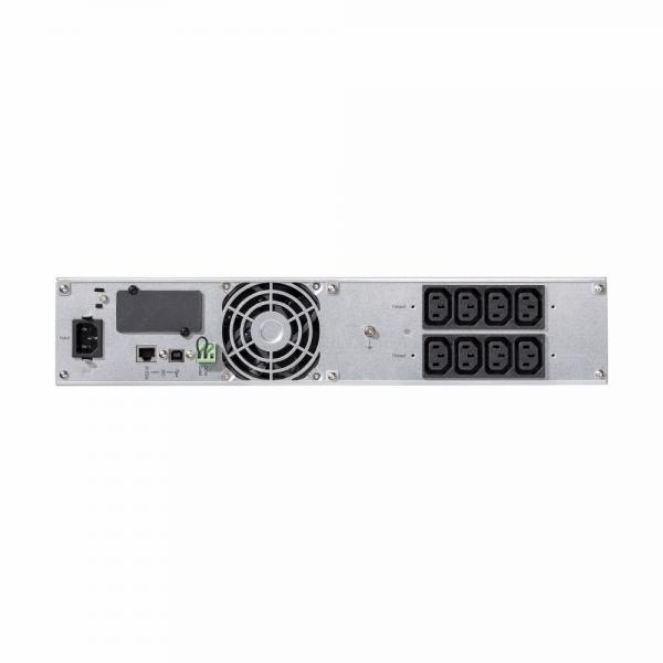 Eaton 5SC1500IRBS gruppo di continuità [UPS] A linea interattiva 1,5 kVA 1050 W 9 presa[e] AC (Eaton 5SC 1500iR - UPS [rack-mountable] - AC 220/230/240 V - 1050 Watt - 1500 VA - 1-phase - 9 Ah - RS-232, USB - output connectors: 8 - 2U - black)