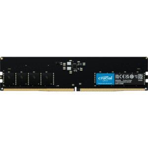 Crucial CT32G48C40U5 memoria 32 GB 1 x 32 GB DDR5 4800 MHz (Crucial - DDR5 - module - 32 GB - DIMM 288-pin - 2400 MHz / PC5-38400 - CL40 - 1.1 V - unbuffered - non-ECC)