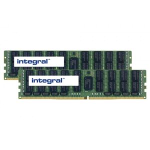Integral 4X71B67862-IN memoria 64 GB 1 x 64 GB DDR4 3200 MHz Data Integrity Check [verifica integrità dati] (64GB SERVER RAM MODULE DDR4 3200MHZ PC4-25600 REGISTERED ECC DIMM RANK2 1.2V 4GX4 CL22 INTEGRAL)