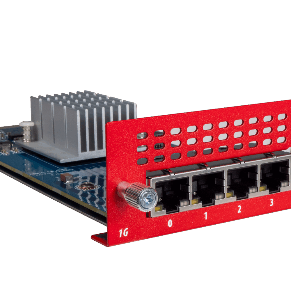 WatchGuard FPP: Fb M 3rd Gen 4 x 1Gb Copper Module (WatchGuard Firebox M 3rd Gen 4 x 1Gb Copper Module)
