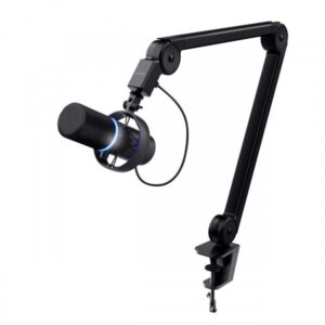 Trust GXT 255+ Onyx Nero Microfono per PC (GXT 255+ ONYX MICROPHONE + ARM - GXT255)