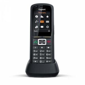 Gigaset R700H PRO Telefono DECT Identificatore di chiamata Nero (GIGASET R700HX PRO DECT) - Versione UK