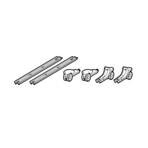 Cisco CS-BRD55P-WUK= accessorio per lavagne bianche interattive Kit di aggiornamento per ruota Grigio (Cisco - Kit ruote - per P/N: CS-BRD55P-MM-NR-K9, CS-BRD55P-NR-K7, CS-BRD55P-NR-K9, CS-BRD55P-NR-K9++)