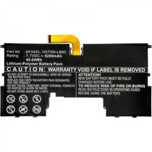 CoreParts MBXHP-BA0165 ricambio per laptop Batteria (Laptop Battery for HP 40.04Wh - Li-Pol 7.7V 5200mAh Black - 40Wh Li-Pol 7.7V 5200mAh Black, Spectre 13-V101NA, Spectre 13-V115TU, Spectre - Warranty: 12M)