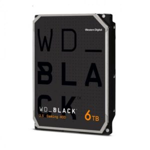 Western Digital WD_BLACK disco rigido interno 6 TB 7200 Giri/min 3.5 SATA (WD_BLACK WD6004FZWX - 6TB - SATA 6 Gb/)