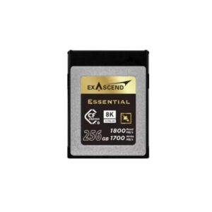 Exascend ESSENTIAL 256 GB CFexpress tipo B (Exascend EXPC3E256GB CFexpress 256GB Compact Flash Card)
