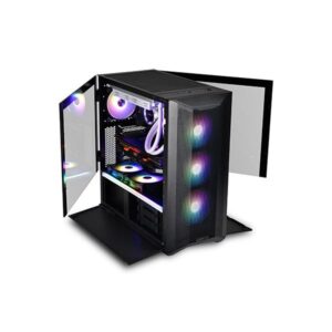 Lian Li Lancool II Mesh RGB Midi Tower Nero, Trasparente (Lian Li Lancool II Mesh C RGB Midi-Tower Case - Black)