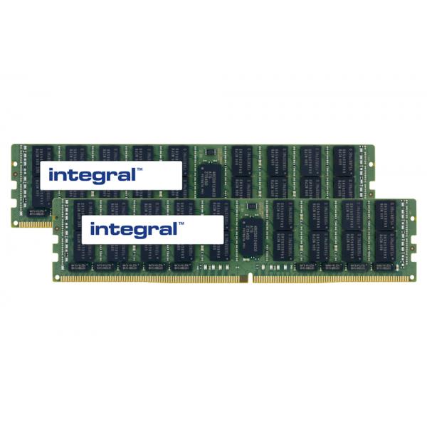 Integral PYBME64SJ-IN memoria 64 GB 1 x 64 GB DDR4 3200 MHz Data Integrity Check [verifica integrità dati] (64GB SERVER RAM MODULE DDR4 3200MHZ PC4-25600 REGISTERED ECC DIMM RANK2 1.2V 4GX4 CL22 INTEGRAL)