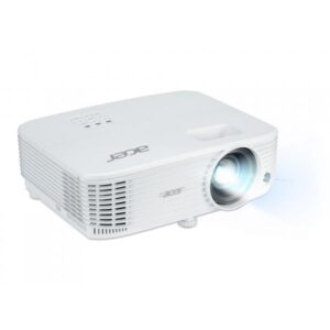 Acer Essential P1357Wi videoproiettore Proiettore a raggio standard 4500 ANSI lumen DLP WXGA [1280x800] Compatibilità 3D Bianco (P1357Wi DLP WXGA 4500 Lm 20000 / 1 EMEA 2.4 EURO / UK Power EMEA)