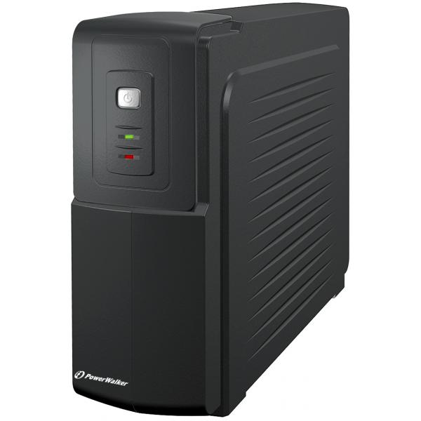 PowerWalker VFD 1000 gruppo di continuità [UPS] 1 kVA 600 W 3 presa[e] AC (VFD 1000 UPS 1000VA - Offline UPS System,1000VA/600W - Offline with 3x Schuko outlet, compact design - Warranty: 24M)