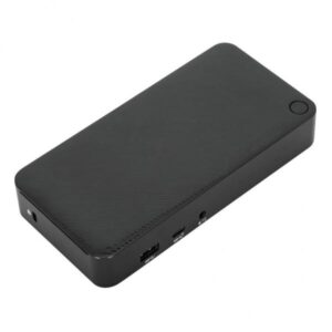 Targus DOCK315EUZ hub di interfaccia USB 3.2 Gen 1 [3.1 Gen 1] Type-A + Mini DisplayPort 1.2 Nero (Targus USB-C Dual 4K DP Dock with 65P)