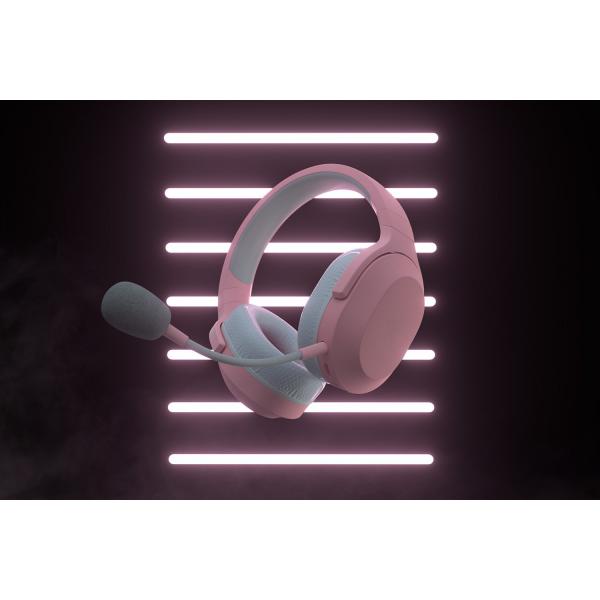 Razer Barracuda X Auricolare Con cavo e senza cavo A Padiglione Giocare USB tipo-C Bluetooth Rosa (Barracuda X [2022] - Quartz Pink)