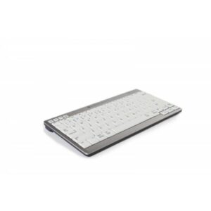BakkerElkhuizen UltraBoard 950 Wireless tastiera Ufficio Bluetooth QWERTY Inglese US Grigio chiaro, Bianco (Bakker Elkhuizen Tastatur Ultraboard 9)