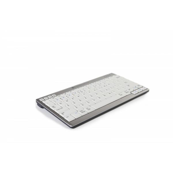 BakkerElkhuizen UltraBoard 950 Wireless tastiera Ufficio Bluetooth QWERTY Inglese US Grigio chiaro, Bianco (Bakker Elkhuizen Tastatur Ultraboard 9)