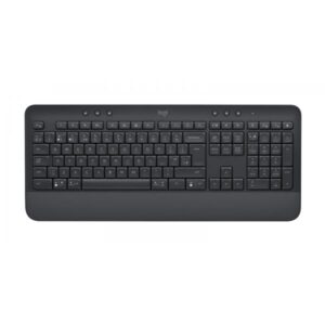 Logitech 920-010999 tastiera Mouse incluso Ufficio Bluetooth QWERTY Inglese britannico Grafite (Signature MK650 for Business - GRAPHITE) - Versione UK