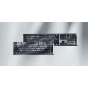 Logitech 920-010777 tastiera Ufficio RF senza fili + Bluetooth QWERTY Nordic Grafite, Grigio (Logitech Master Series MX Mechanical M)