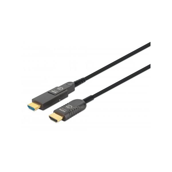 Manhattan 355513 cavo HDMI 20 m HDMI tipo A [Standard] HDMI tipo D [Micro] Nero (Manhattan 355513 HDMI-kabel 20 m HDMI)