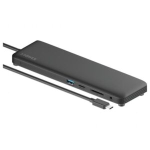 2-Power DOC0118A replicatore di porte e docking station per laptop Nero (USB-C Triple Display PD Mini Dock)