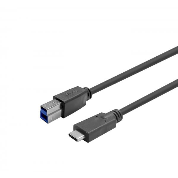 Vivolink PROUSBCBMM10 cavo USB USB 3.2 Gen 1 [3.1 Gen 1] 10 m USB C USB B Nero (USB-C male - B male Cable 10m - Black . - Warranty: 144M)
