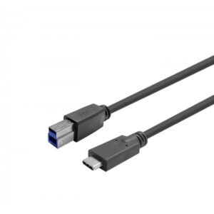 Vivolink PROUSBCBMM20 cavo USB USB 3.2 Gen 1 [3.1 Gen 1] 20 m USB C USB B Nero (USB-C male - B male Cable 20m - Black . - Warranty: 144M)